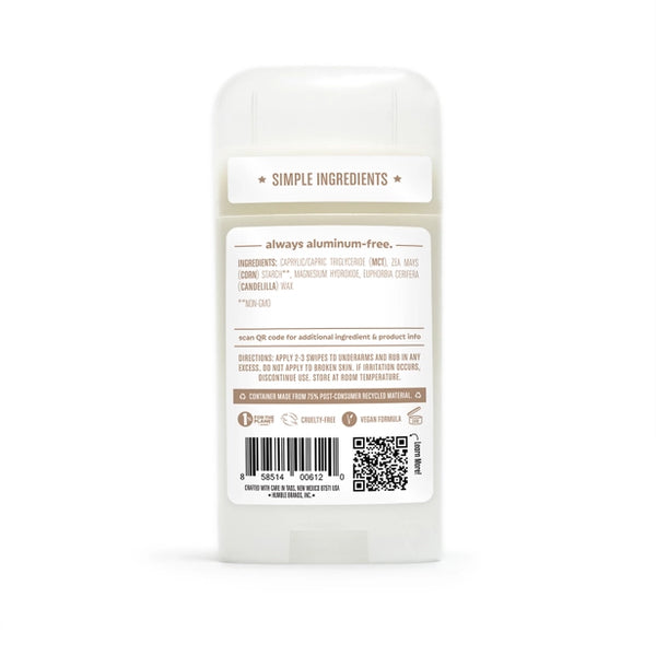 Sensitive Skin/ Vegan Formula Simply Unscented Deodorant