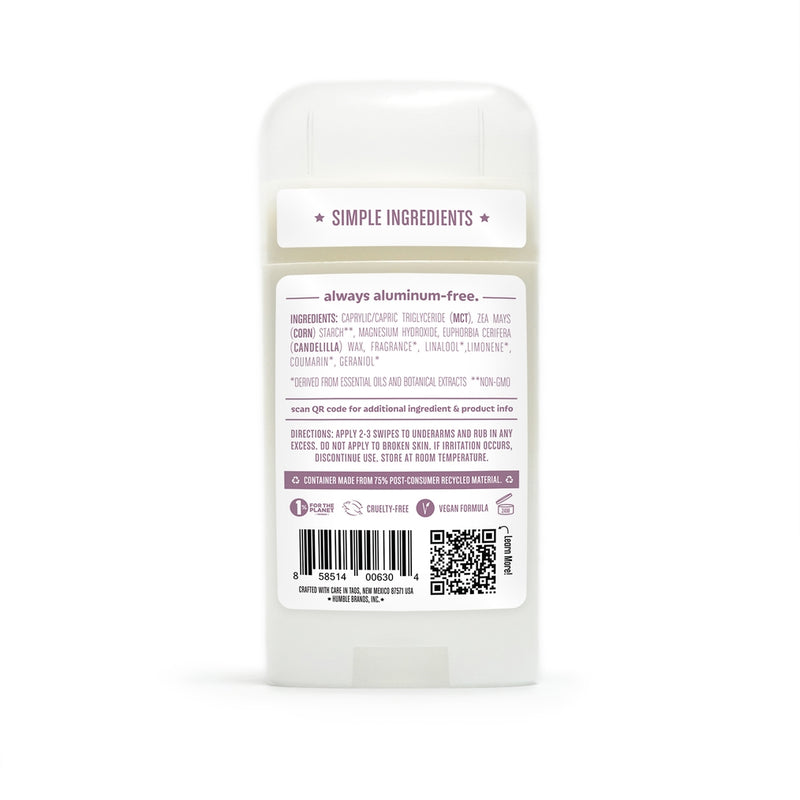 Sensitive Skin Mountain Lavender Deodorant