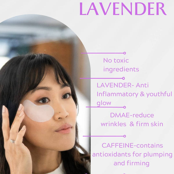 Hemp CBD Coconut Eye Gels W/ Lavender
