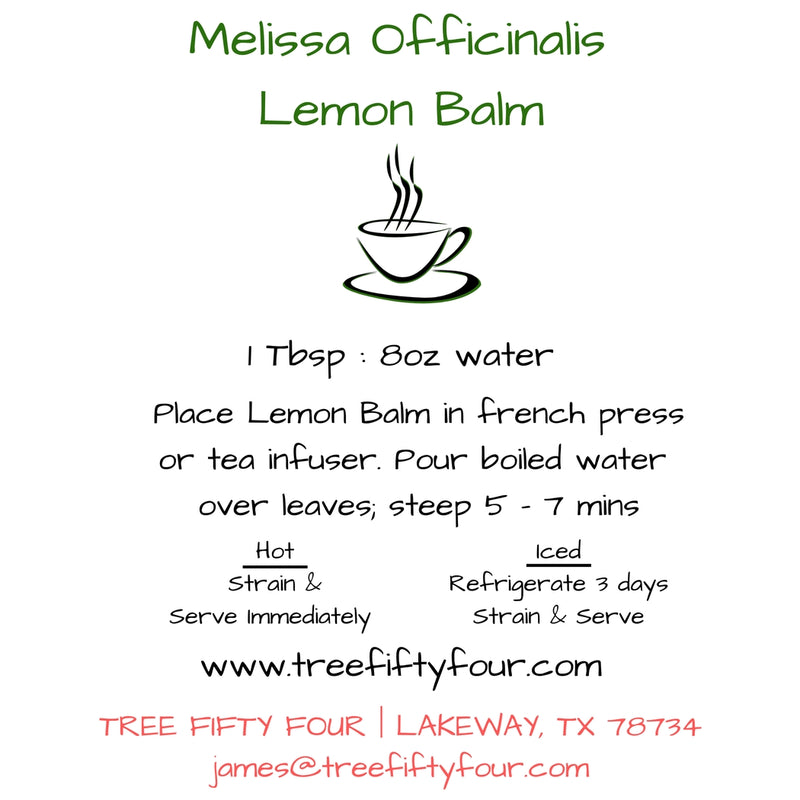 Lemon Balm Sachet