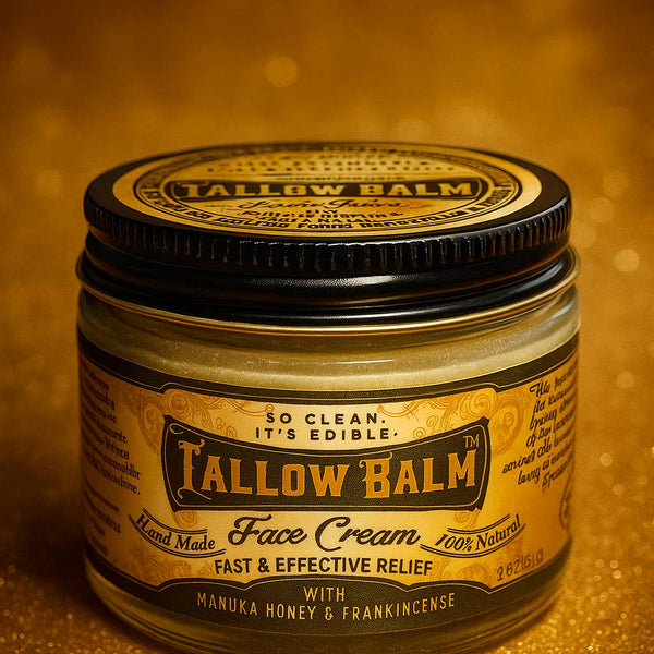 Tallow Face Cream W/ Manuka Honey & Castor Oil