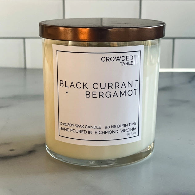 Black Currant + Bergamot Candle