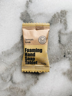 Foaming Hand Soap Tablets | Lemon Love