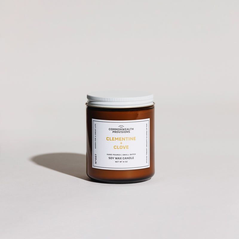 Soy Candle | Clementine + Clove