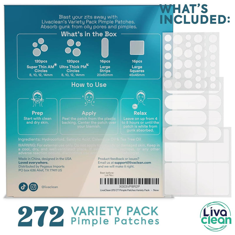 Pimple Patches | Variety Pack - 272 Ct