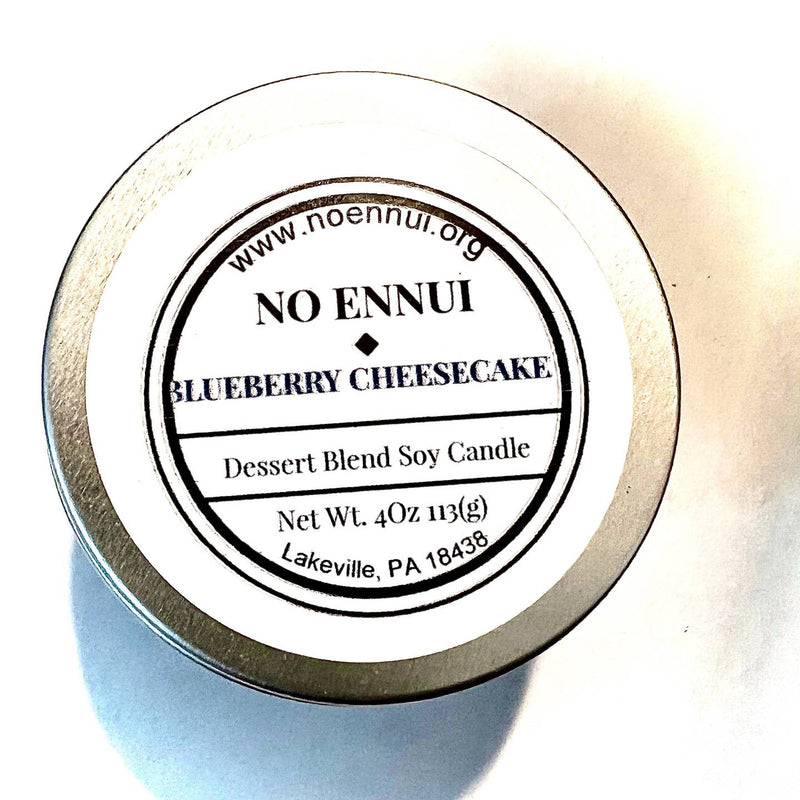 Blueberry Cheesecake Candle 4 oz