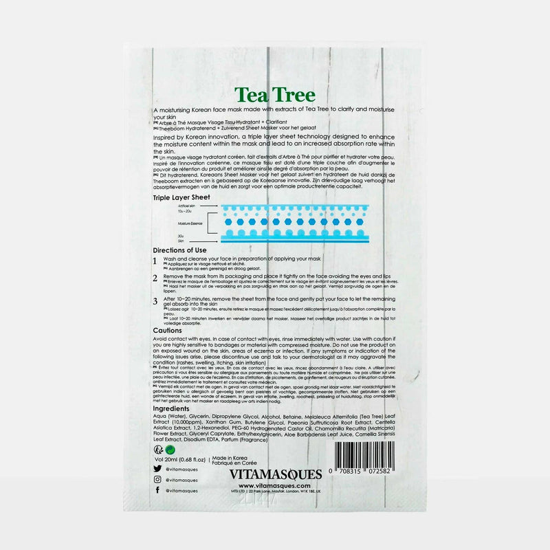 Tea Tree Moisturizing + Clarifying Mask