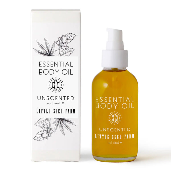 Unscented Essential Body Oil 4oz
