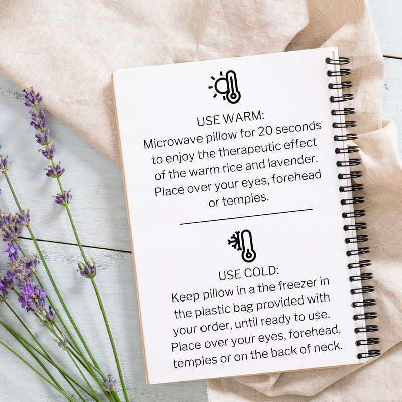 Lavender Eye Pillow | Golden Leaf