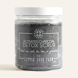 Salt Scrub | Activated Charcoal Detox