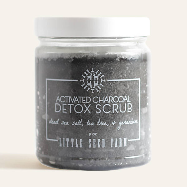 Salt Scrub | Activated Charcoal Detox