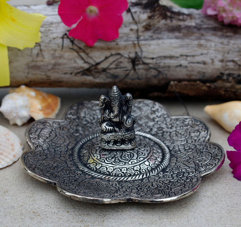 Metal Incense Burner | Ganesh
