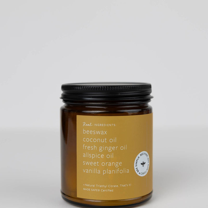 Ginger Chai Beeswax Candle