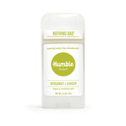 Sensitive Skin Bergamot & Ginger deodorant