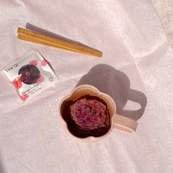 Individually Wrapped Flower Tea | Shangri La Rose
