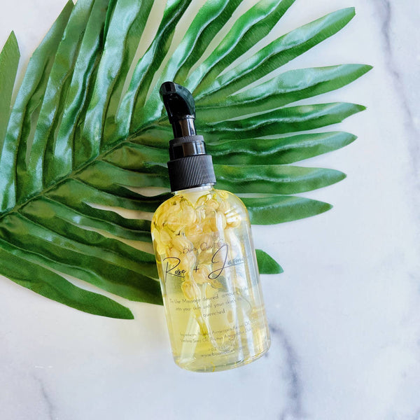 Hydrating Botanical Body Oil | Rose + Jasmine