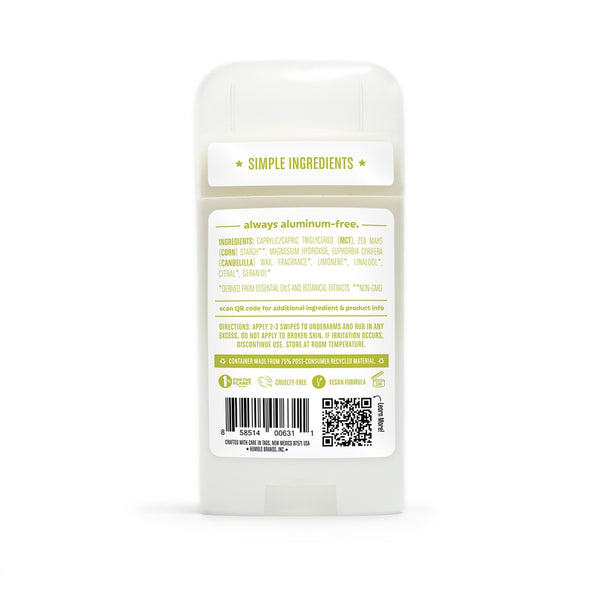 Sensitive Skin Bergamot & Ginger deodorant