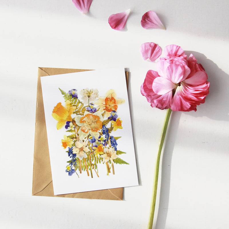 Spring Flower Daffodil Mix Card