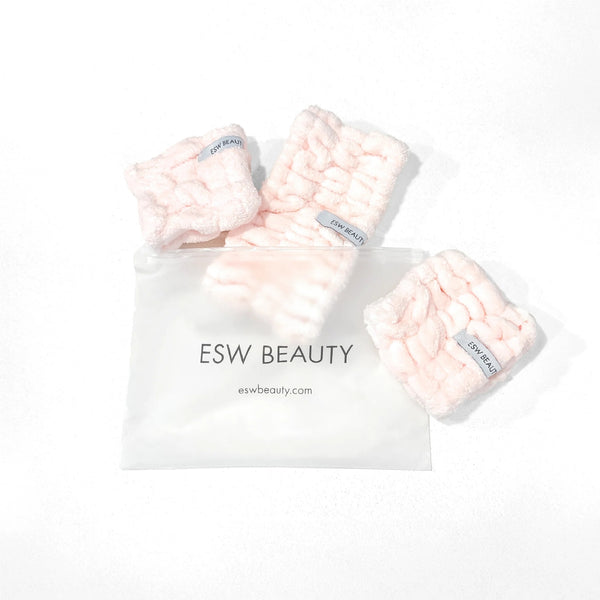 Skincare Headband + Wristband Set