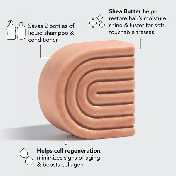 Hydrating Coconut Oil Shea Butter Conditioner Bar