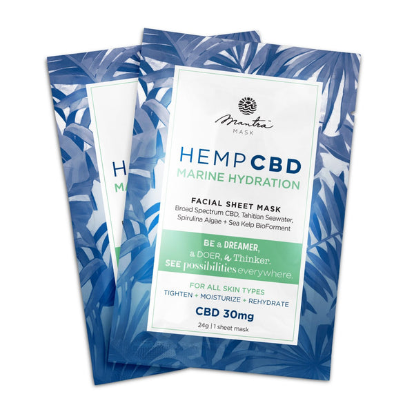 Hemp CBD Mask | Marine Hydration