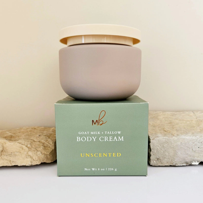 Goat Milk + Tallow Body Cream | Unscented