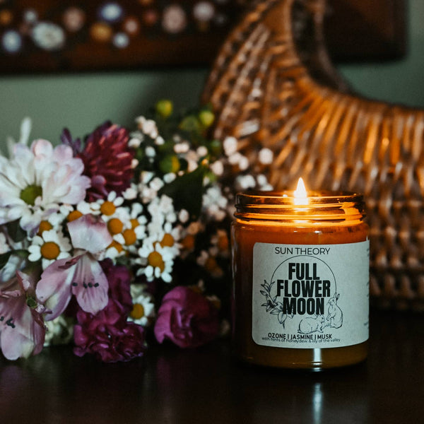 Full Flower Moon Candle