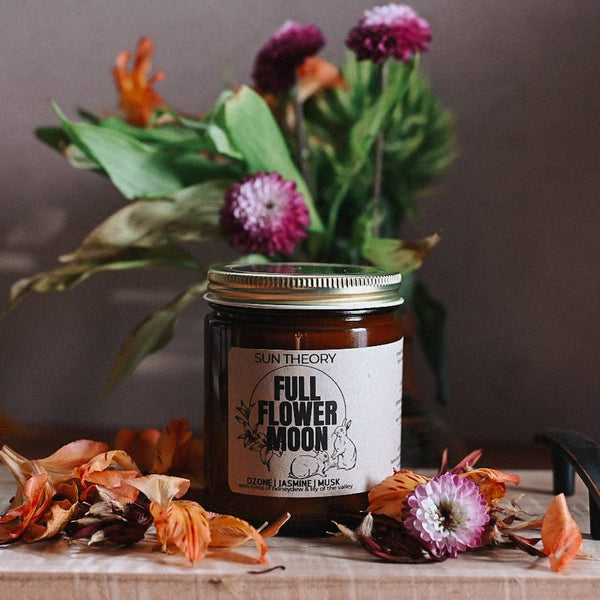 Full Flower Moon Candle