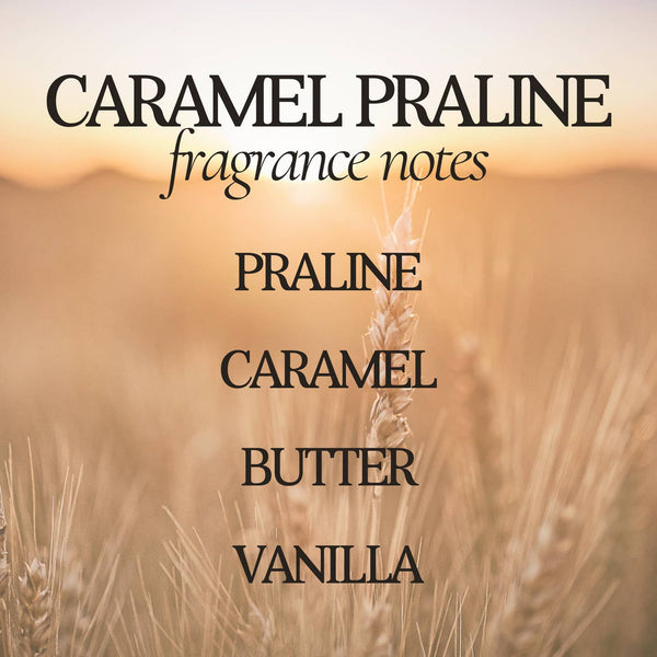 Caramel Praline Double Wick Soy Candle