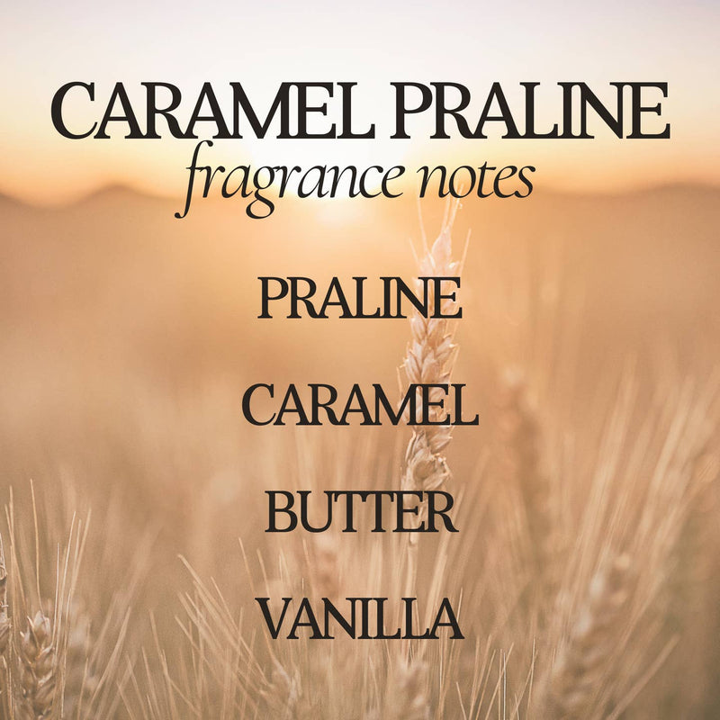 Caramel Praline Double Wick Soy Candle
