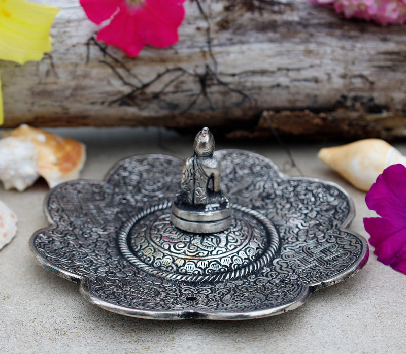 Metal Incense Burner | Buddha