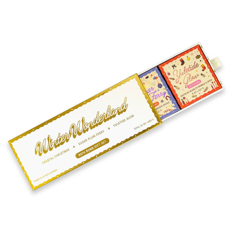 Winter Wonderland Holiday Bath Bomb Set