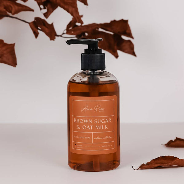Hand + Body Wash | Brown Sugar Oat Milk | 9 oz