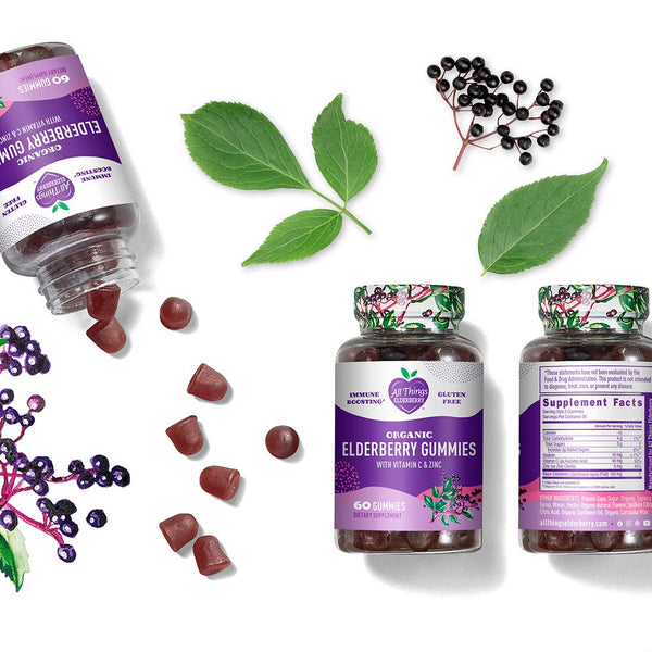 Elderberry Gummies With Zinc + Vitamin C | 60ct