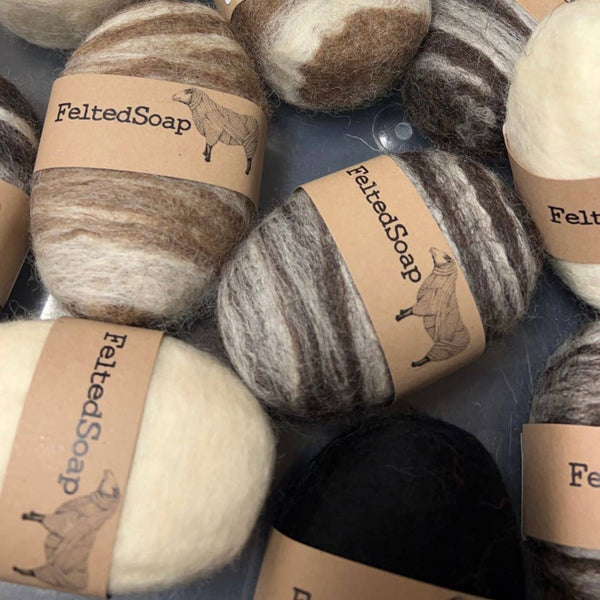 Felted Soap | Neutral Color