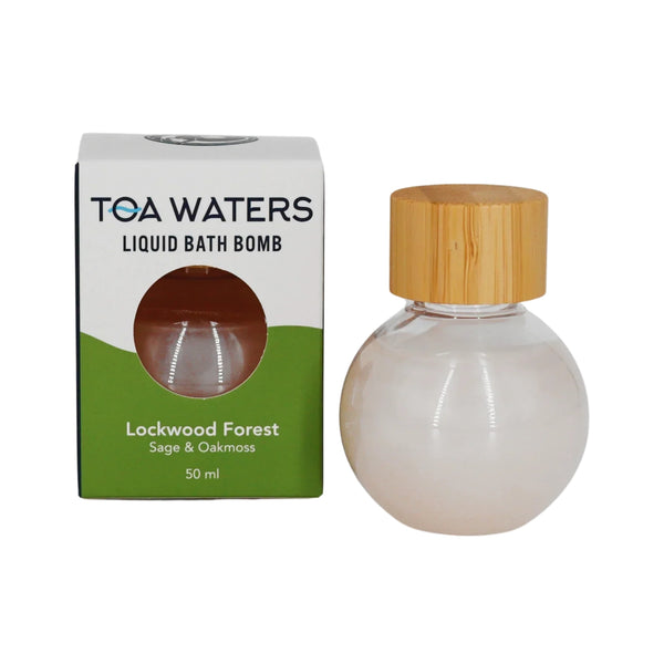 Liquid Bath Bomb | Lockwood Forest | Sage + Oakmoss + Lavender