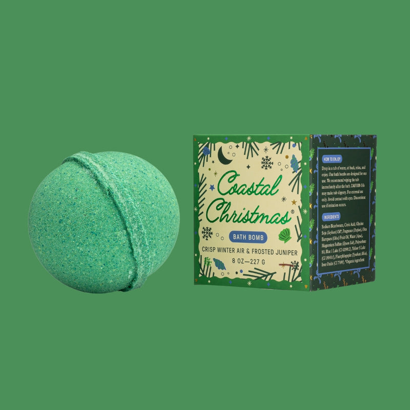 Coastal Christmas Bath Bomb