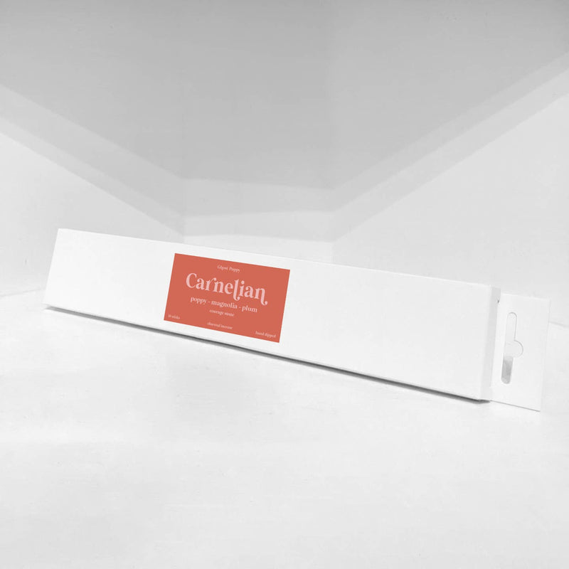 Carnelian Incense | Poppy - Magnolia - Plum