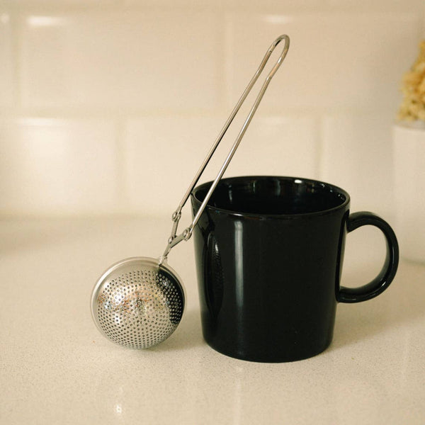 Globe Stainless Steel Tea Infuser | Silver