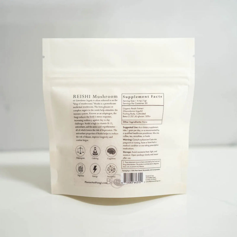 Reishi Mushroom Powder 2oz