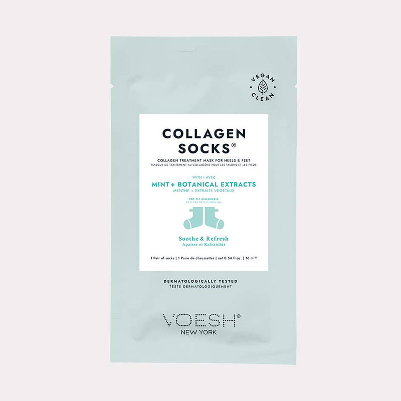 Collagen Socks | Mint + Botanical Extracts