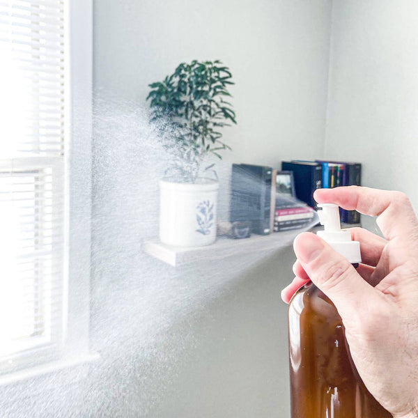 Linen + Room Spray | Violet Hibiscus + Green Monstera