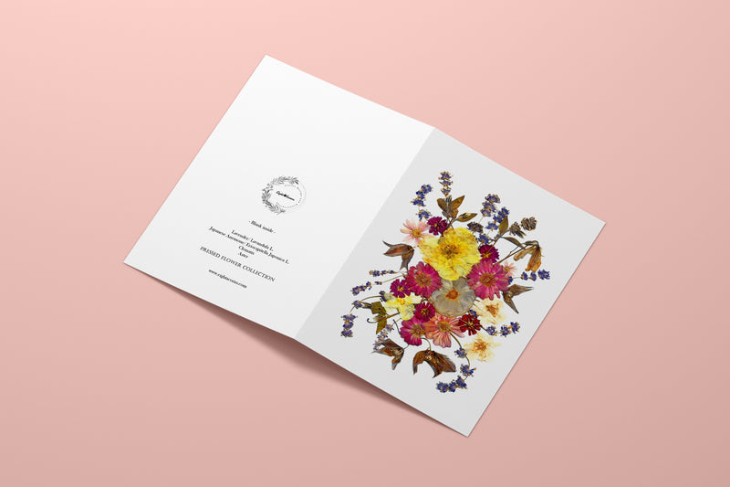 Lavender/Anemone Card