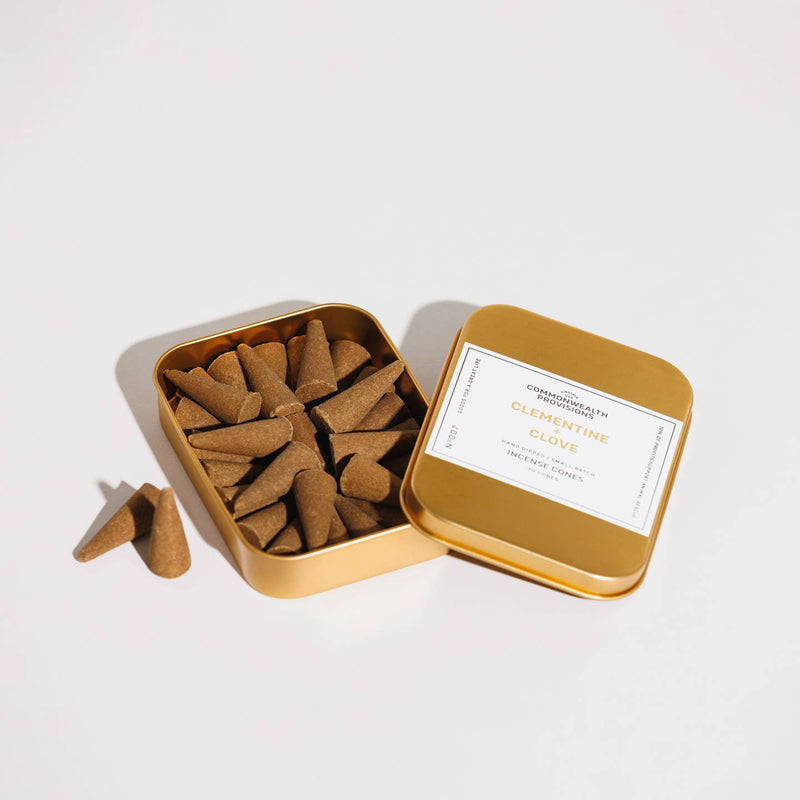 Incense Cones | Clementine + Clove