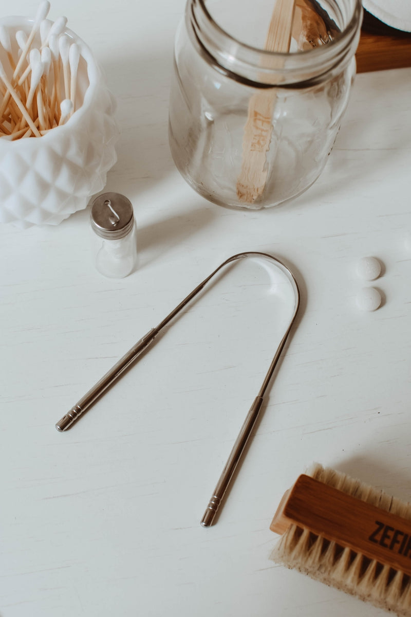 Tongue Scraper | Silver