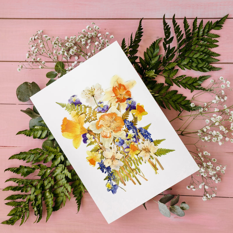 Spring Flower Daffodil Mix Card