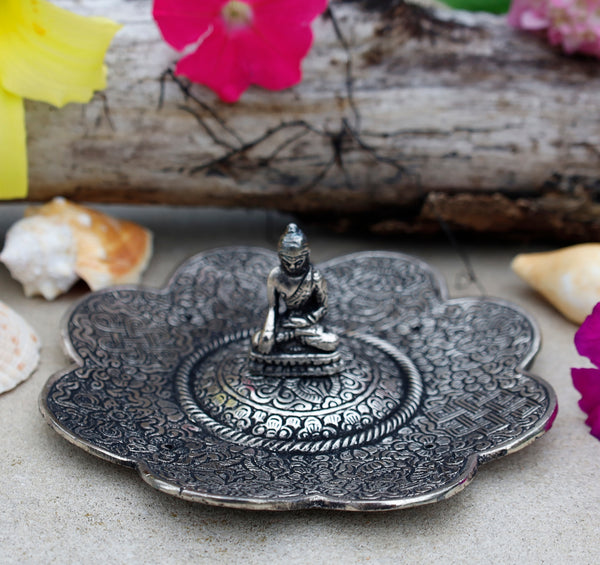 Metal Incense Burner | Buddha