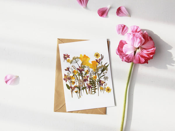 Yellow Daffodils Card
