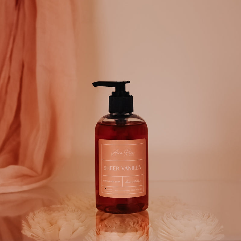 Hand + Body Wash | Sheer Vanilla 9 oz