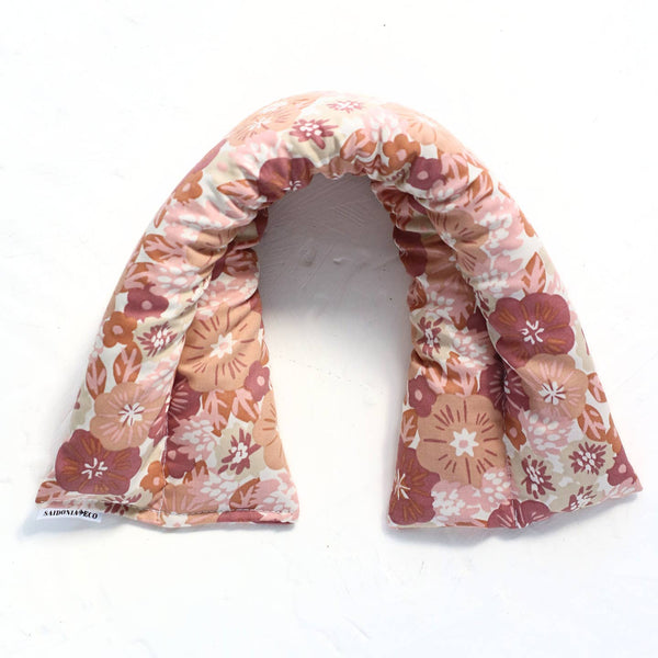 Neck + Body Hot/Cold Wrap | Mauve Flowers